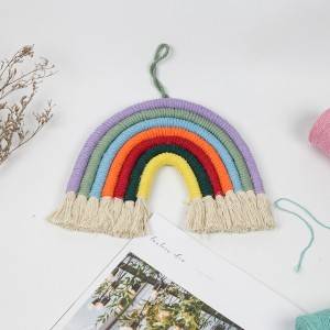 Търговия на едро с домашен декор Rainbow Висящ декор за стена за деца