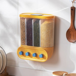 Virtuvės klasifikacija Grūdų pakabinama sieninė mišri grūdų sandarinimo talpyklos laikymo dėžutė