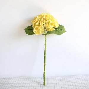 Wholesale Luxury Large Hydrangeas Flower Silk Artificial Flowers