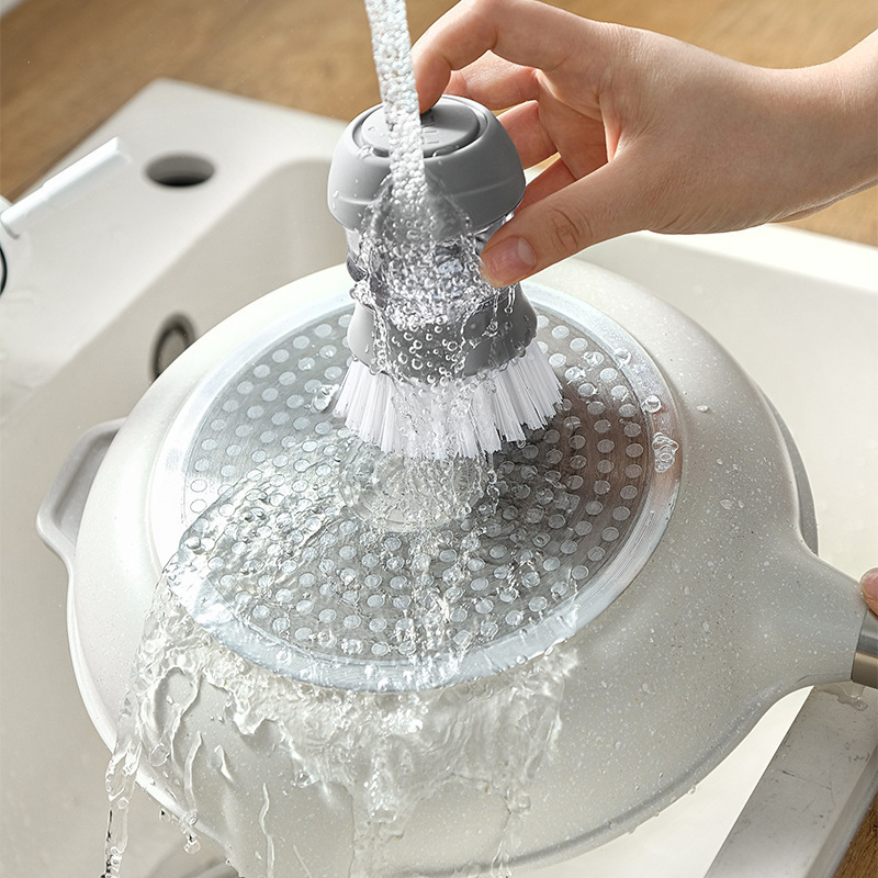 Renewable Design for Yiwu Textiles Market - Kitchen Brush Pot Bowl Tool Soap Liquid Brush Press Type – Sellers Union