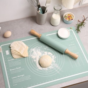 Food Grade Mat Kitchen Anti-slip Thickening Kneading Flour Mat Baked Suit