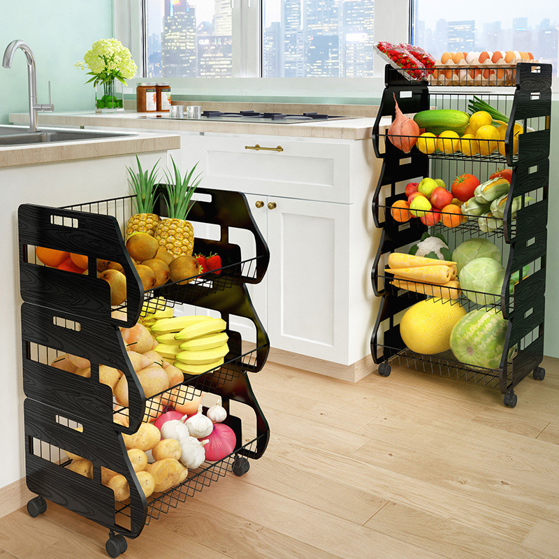 Factory making Inspection Service Yiwu - Kitchen Supplies Landing Rack Home Fruit Basket – Sellers Union