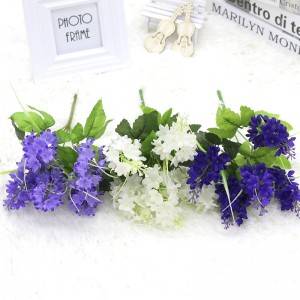 Lavender Artificial Decoration Silk Flower Artificial Flower