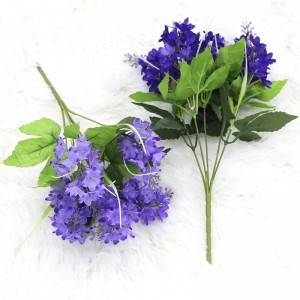 Lavender Artificial Decoration Silk Flower Artificial Flower