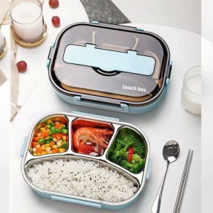 Stainless Steel Box Lunch Box Insulation Kitchen Supplies Wholesale