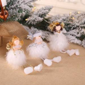 Mini White Love Angel Christmas Decoration Ornaments