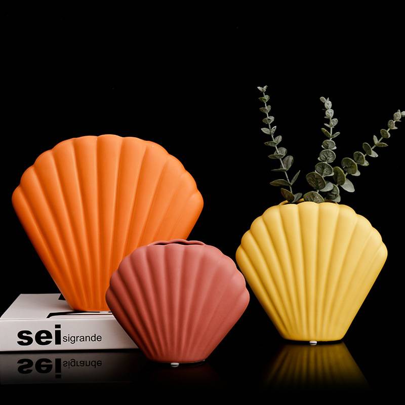 Factory Outlets Best Agent In Guangzhou - Moran Di Home Decoration Seashell Ceramic Vase Process Decoration – Sellers Union