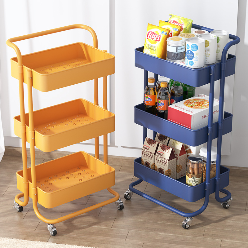 Factory best selling El mejor agente de China - Multi-layer Small Cart Kitchen Movable Storage Rack Wholesale – Sellers Union
