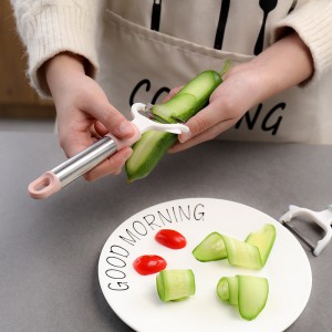 Multifunctional Peeling Knife Kitchen Long Handle Apple Peeling Tool