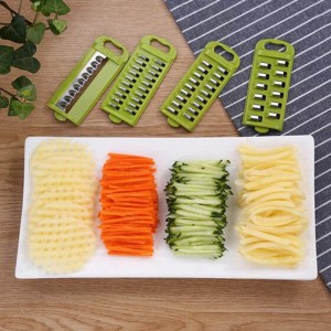 Multifunctional Vegetable Slicer Stainless Steel Blade Peeler Grater Kitchen tool