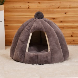 Round Kennel Semi-enclosed Cat Bed Pet Bed Wholesale