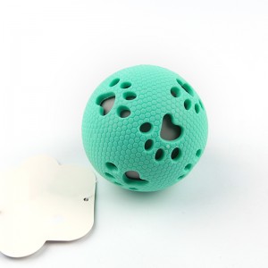 Bite Resistant Non-toxic Sounding Dog Toy Ball Pet Molar Chew Toy