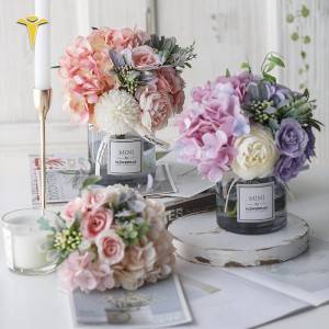 造花プラスチック花結婚式の装飾の卸売