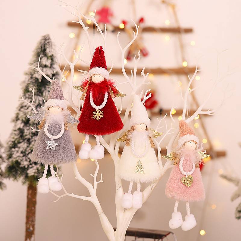 Low price for Productos de China - Christmas Decoration Plush Angel Girl Hanging – Sellers Union