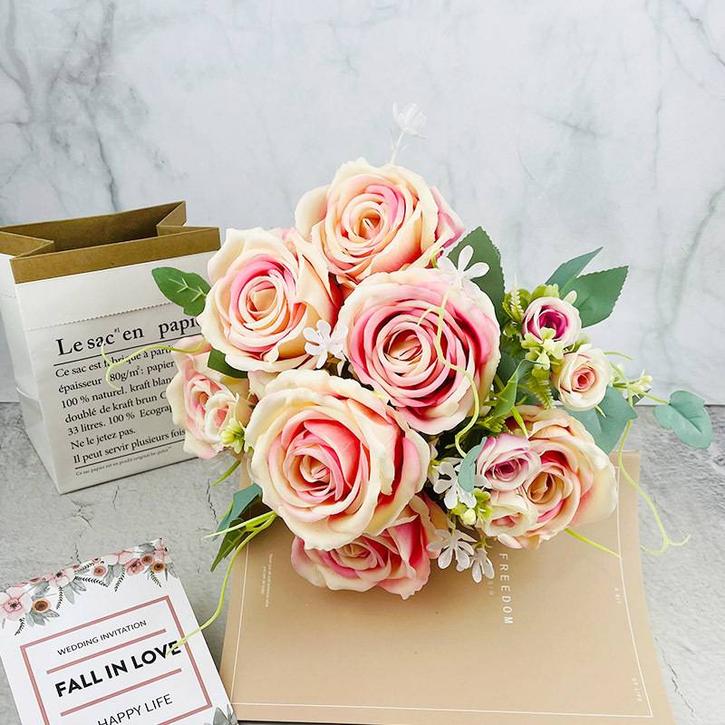 Manufacturer of Distribution Service China - Rose Flower 11 Rose Cloth Artificial Flower – Sellers Union