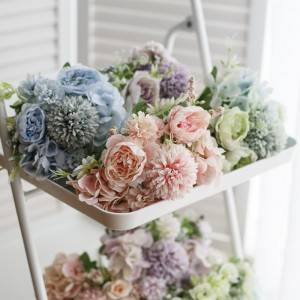 Rose Wedding Bouquet Artificial Flower Home Decoration
