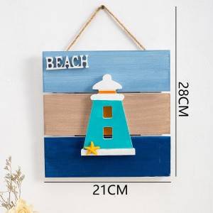 Sea Life Framed Wooden Rustic Beach Nautical Decor Wooden Wholesale