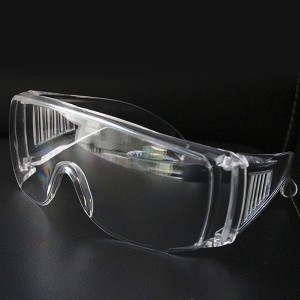 China Wholesale Dustproof Anti Splash Clear Safety Glasses Eye Protective