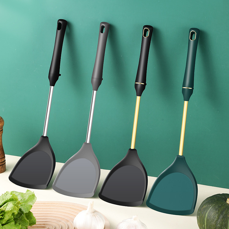 Good User Reputation for Purchasing Provider China - Silicone Kitchenware Stainless Steel Spatula Set Kitchen Supplies – Sellers Union