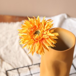 ดอกไม้ประดิษฐ์เยอบีร่าแปรงดอกเบญจมาศดอกเดซี่ขนาดเล็กตกแต่งบ้าน