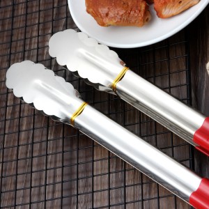 Multi-function Stainless Steel Food Clamp Thickening Barbecue Steak Clamp