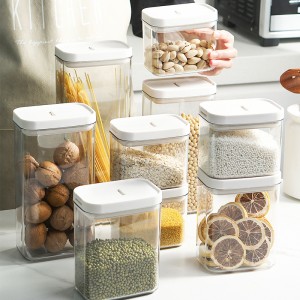 Sealed Cans Transparent Kitchen Food Grade Storage Tank Storage Box