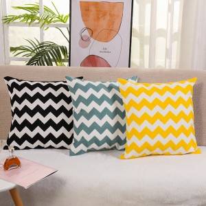 Striped Pillow Cover Decoration Cushion Cover Wholesale