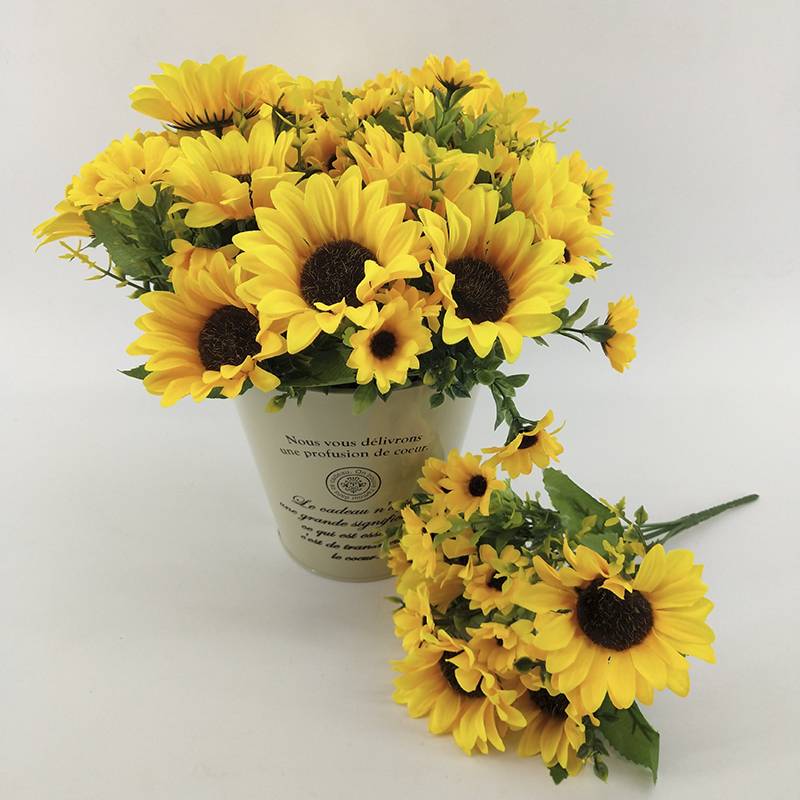 Bottom price Artículos de bazar de China - Artificial Flower Sunflower Wedding Home Fake Flower Wholesale – Sellers Union