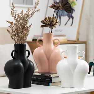 Ceramic Home Desktop Decorative Ornaments Vase