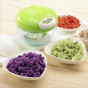 Kitchen Manual Onion Rotate Blades Vegetable Meat Cutter Chopper Shredder Wholesale