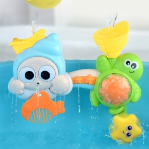 Waterfall Bath Toys Summer Bathtub Spray Water Shower Toys