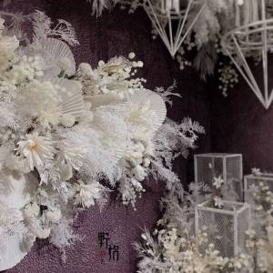 White Plastic Flower Artificial Flower Wedding Rice Ear
