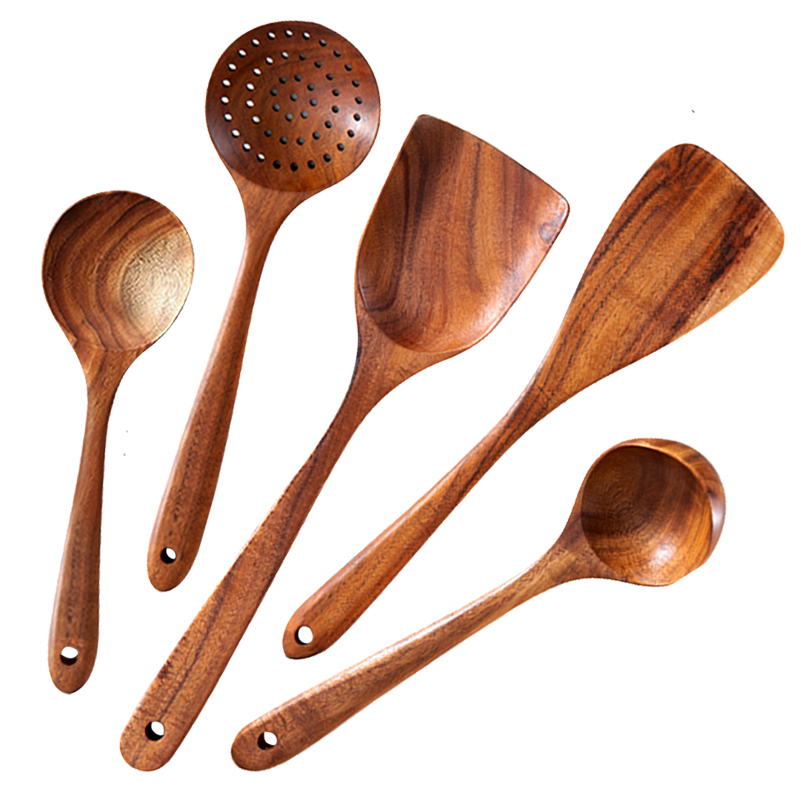 OEM Factory for Productos de uso diario - Wood Cooking Utensil Set Kitchen Tools Wholesale – Sellers Union