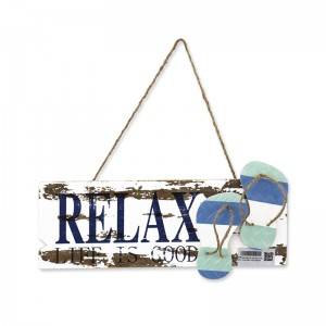 Hanging Sign With Rope Wood Decorations Home Wall Art Wholesale