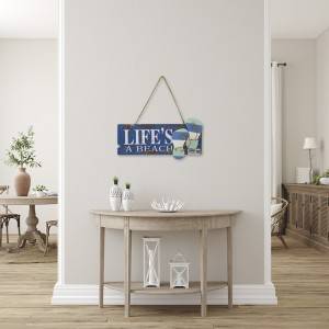 Hanging Sign With Rope Wood Decorations Home Wall Art Wholesale