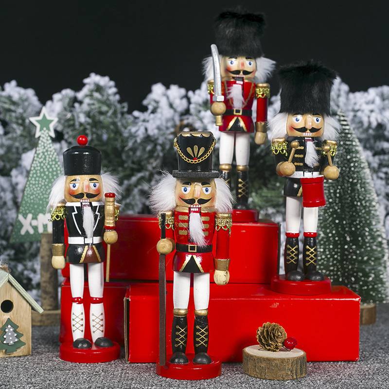 OEM manufacturer Feria de Cantón - Christmas Decoration Wooden Painted Walnut Soldier – Sellers Union