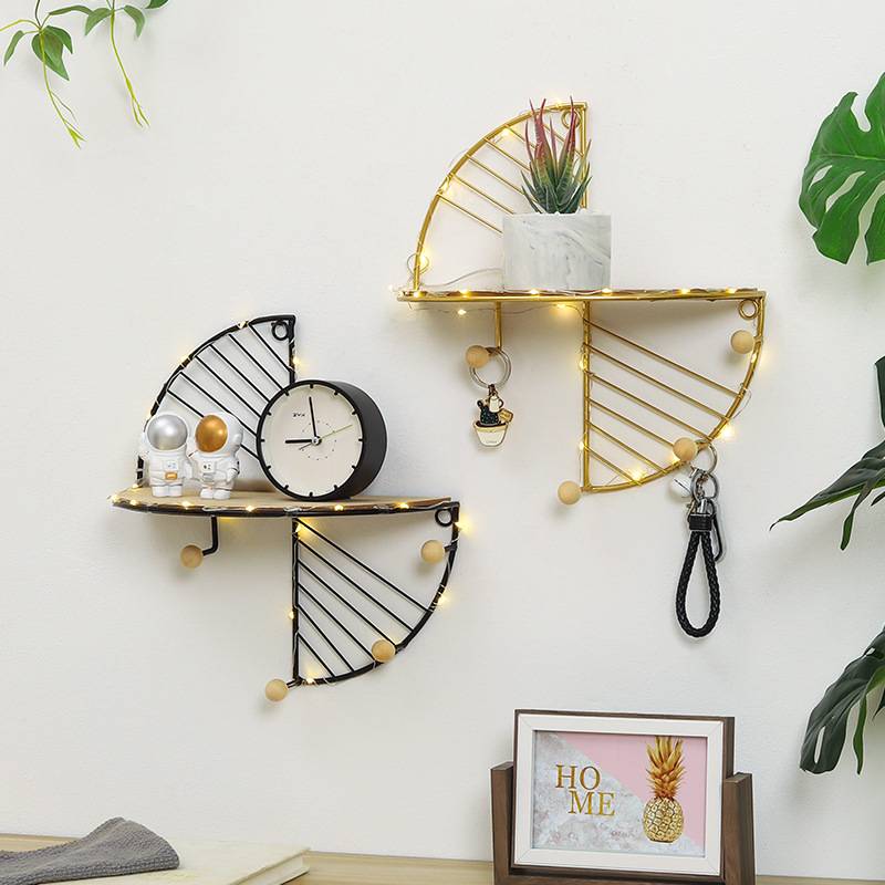 Manufacturing Companies for How To Find Agent In Yiwu - Wrought Iron Hook Wall Hanging Rack Wall Decoration Storage Rack – Sellers Union