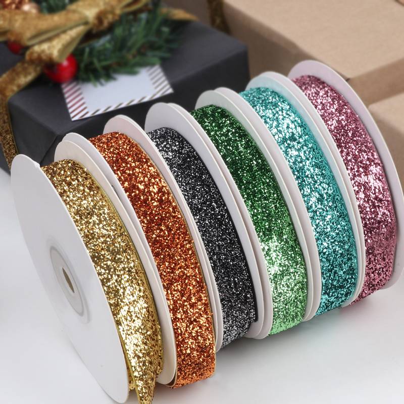 Cheapest Price Venta en China - Christmas Decorative Shiny Glitter Velvet Ribbon Wholesale – Sellers Union
