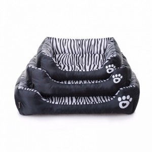 Pet Bed Zebra Patterns Dog House Moistureproof Pets Bed Wholesale