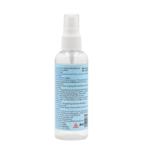 100ml 75% Alcohol Hand Sanitizer Spray Alcohol Disinfectant