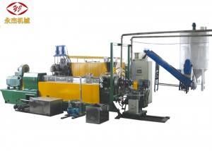 Good quality Plastic Pelletizing Machine Suppliers - 132kw PE PP Plastic Film Granulator , Plastic Film Recycling Machine Large Capacity – Yongjie