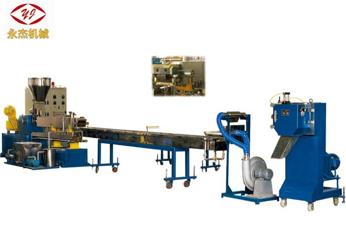 Manufacturer for Pet Pelletizing Machine Companies - Large Capacity 100kg/H PET Granulator PET Plastic Recycling Machine 75kw Motor – Yongjie