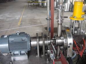 In The Water Twin Screw Polyethylene Extruder Machine 0-600rpm Revolutions