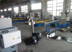 Water Strand  PET Pelletizing Machine For PET Flakes IV Loss Within 5%