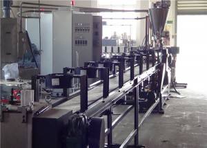 90kw Twin Screw Extruder Machine For Potato Starch Biodegradable PLA Pellets Making