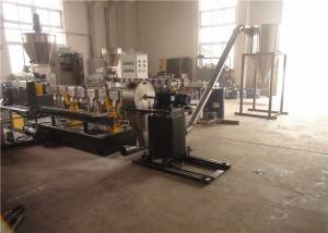 Water Ring Hot Cutting Polymer Extrusion Machine 45＃Forged Steel Barrel Material
