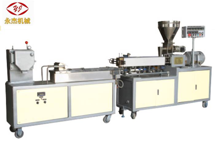 2020 Latest Design Caco3 Plastic Pellet - Energy Efficiency Filler Masterbatch Machine With Lab Scale Twin Screw Extruder – Yongjie