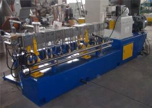 PA + Glass Reinforcement Twin Screw Extruder Machine With Vacuum Venting System