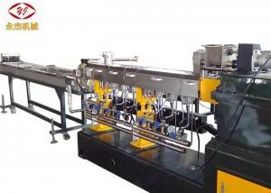 China wholesale China Master Batch Manufacturing Machine Supplier - 100-150kg/H Master Batch Manufacturing Machine Water Cooling Strand Cutting Type – Yongjie