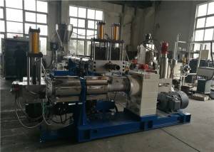 Double Stage PP Extruder Machine , Professional Plastic Reprocessing Machine